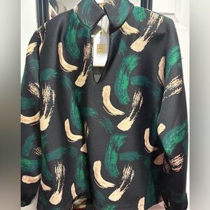 Abstract Brushstroke Sweater